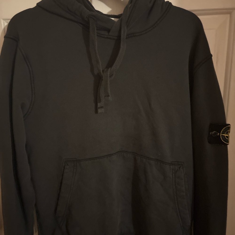 Stone Island Charcoal Hoodie